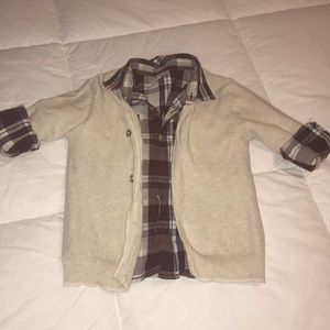 Dress shirt, sweater